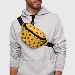 Поясная сумка Рай пиццы, цвет: 3D-принт — фото 2