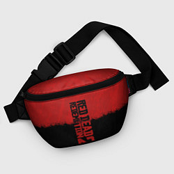 Поясная сумка RDD 2: Red & Black, цвет: 3D-принт — фото 2