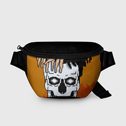 Поясная сумка XXXtentacion Skull, цвет: 3D-принт