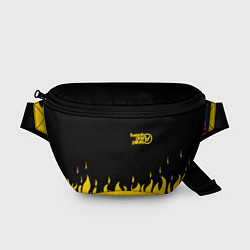 Поясная сумка 21 Pilots: Yellow Fire, цвет: 3D-принт