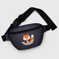 Поясная сумка For Fox Sake, цвет: 3D-принт — фото 2