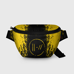 Поясная сумка 21 Pilots: Yellow & Black, цвет: 3D-принт