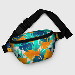Поясная сумка Лазурные тропики, цвет: 3D-принт — фото 2