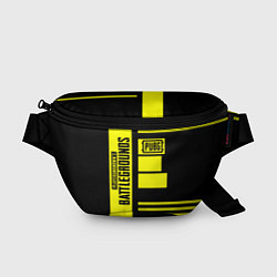 Поясная сумка PUBG: Yellow Lifestyle, цвет: 3D-принт