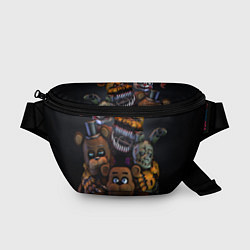 Поясная сумка Five Nights at Freddy's, цвет: 3D-принт
