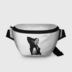 Поясная сумка ASAP Rocky: White Fashion, цвет: 3D-принт