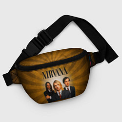 Поясная сумка Nirvana, цвет: 3D-принт — фото 2