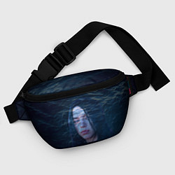 Поясная сумка Billie Eilish: Ocean Eyes, цвет: 3D-принт — фото 2
