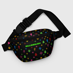Поясная сумка Billie Eilish: Colour Pattern, цвет: 3D-принт — фото 2