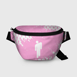 Поясная сумка Billie Eilish: Pink Style, цвет: 3D-принт