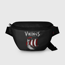 Поясная сумка Vikings Valhalla, цвет: 3D-принт
