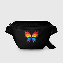Поясная сумка Бабочка, цвет: 3D-принт