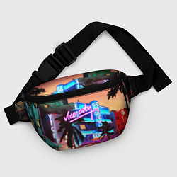Поясная сумка GTA: VICE CITY, цвет: 3D-принт — фото 2