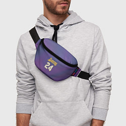 Поясная сумка Los Angeles Lakers Kobe Brya, цвет: 3D-принт — фото 2