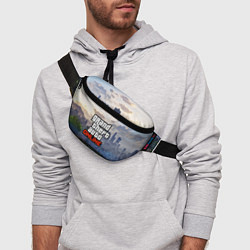 Поясная сумка GTA ONLINE, цвет: 3D-принт — фото 2