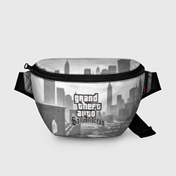 Поясная сумка GTA SanAndreas, цвет: 3D-принт