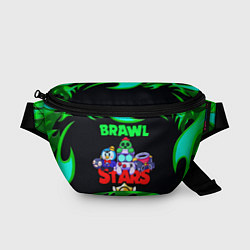 Поясная сумка BRAWL STARS Пламя, цвет: 3D-принт