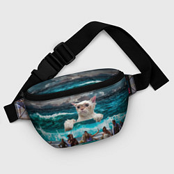 Поясная сумка Морской Кошак, цвет: 3D-принт — фото 2