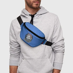 Поясная сумка Единорог Rock, цвет: 3D-принт — фото 2