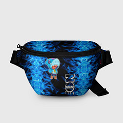 Поясная сумка Brawl Stars shark, цвет: 3D-принт