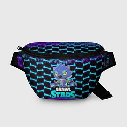 Поясная сумка Brawl stars leon оборотень, цвет: 3D-принт