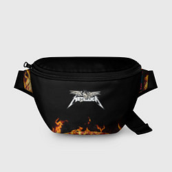 Поясная сумка Metallica, цвет: 3D-принт