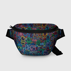 Поясная сумка Арт, цвет: 3D-принт