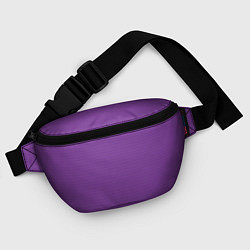 Поясная сумка Фиолетовая волна, цвет: 3D-принт — фото 2