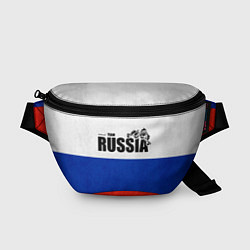 Поясная сумка Russia, цвет: 3D-принт