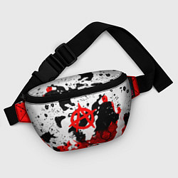 Поясная сумка АНАРХИЯ, цвет: 3D-принт — фото 2