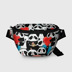 Поясная сумка Панды, цвет: 3D-принт