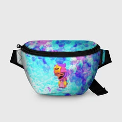 Поясная сумка BRAWL STARS SANDY, цвет: 3D-принт