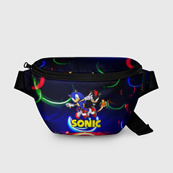 Поясная сумка SONIC, цвет: 3D-принт