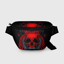 Поясная сумка Megadeth, цвет: 3D-принт
