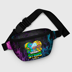 Поясная сумка Brawl Stars Leon Trio, цвет: 3D-принт — фото 2