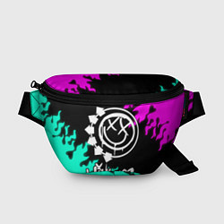 Поясная сумка Blink-182 5, цвет: 3D-принт