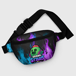 Поясная сумка Brawl Stars SPIKE, цвет: 3D-принт — фото 2
