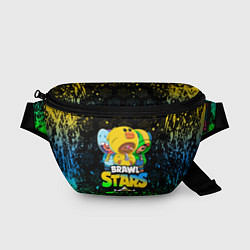 Поясная сумка BRAWL STARS LEON SKINS, цвет: 3D-принт