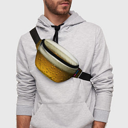 Поясная сумка ПИВО, цвет: 3D-принт — фото 2