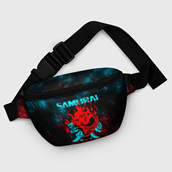 Поясная сумка CYBERPUNK 2077 SAMURAI, цвет: 3D-принт — фото 2
