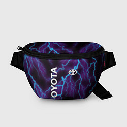 Поясная сумка TOYOTA, цвет: 3D-принт