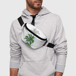 Поясная сумка Пальмы над головой, цвет: 3D-принт — фото 2