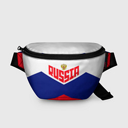 Поясная сумка Russia, цвет: 3D-принт