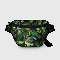 Поясная сумка Спайк brawl stars Spike, цвет: 3D-принт