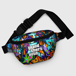 Поясная сумка GTA, цвет: 3D-принт — фото 2