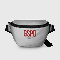 Поясная сумка GSPD rave, цвет: 3D-принт