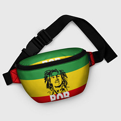 Поясная сумка Bob Marley, цвет: 3D-принт — фото 2
