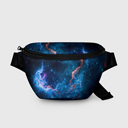 Поясная сумка Туманность, цвет: 3D-принт