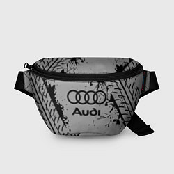 Поясная сумка AUDI АУДИ, цвет: 3D-принт