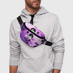 Поясная сумка I purple you, цвет: 3D-принт — фото 2